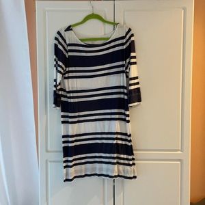 Lilly Pulitzer striped tee shirt dress